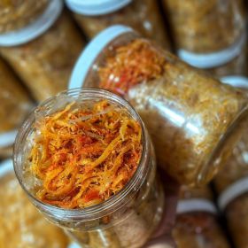 BÁNH TRÁNG MỰC CHÁY TỎI