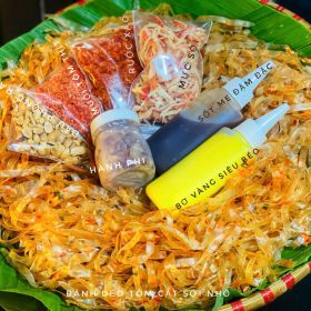 BÁNH TRÁNG MỰC SỐT ME