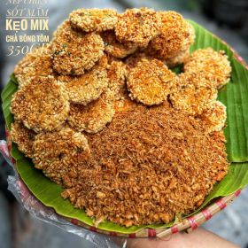 NẾP CHIÊN SỐT MẮM KẸO MIX CHÀ BÔNG TÔM