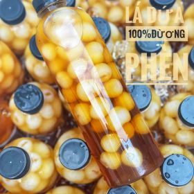 TRÀ NHÃN LÁ DỨA ĐƯỜNG PHÈN