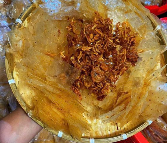 BÁNH TRÁNG MUỐI NHUYỄN HÀNH PHI
