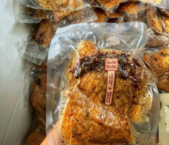 BÁNH TRÁNG TÔM CHẤY