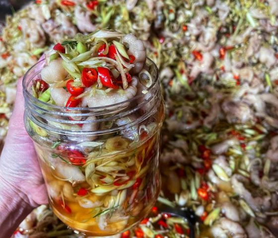 CHÂN GÀ XẢ TẮC CẤP ĐÔNG