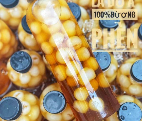 TRÀ NHÃN LÁ DỨA ĐƯỜNG PHÈN